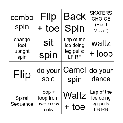 BINGO! Bingo Card