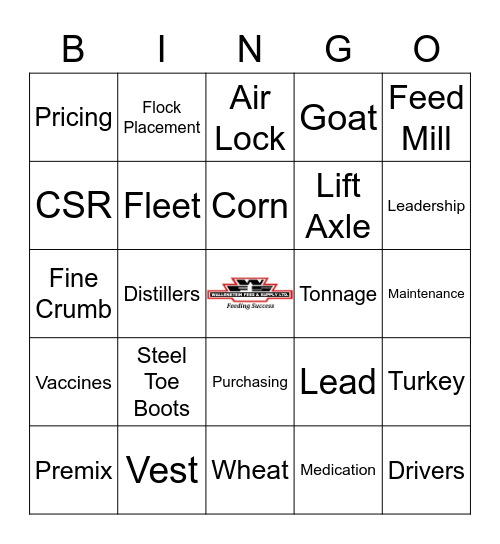 WFS Bingo Card