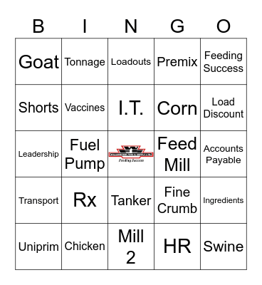 WFS Bingo Card