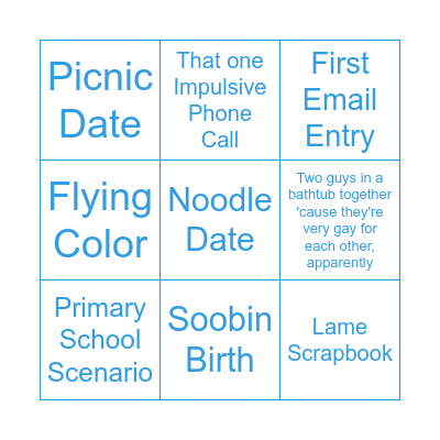 2020 with Haru Bingo Card