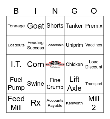 WFS Bingo Card