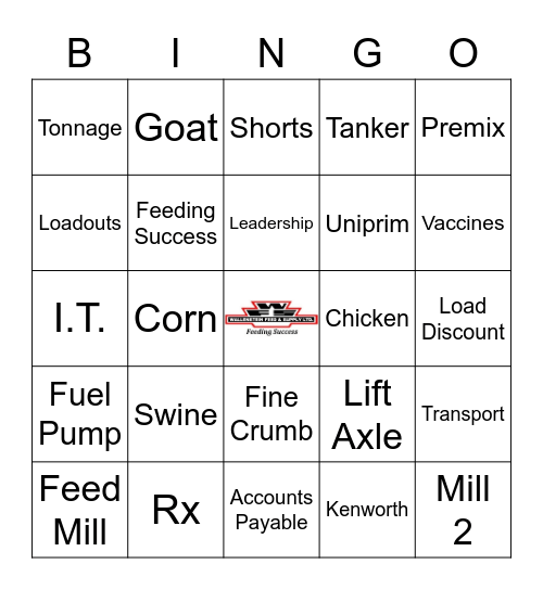 WFS Bingo Card