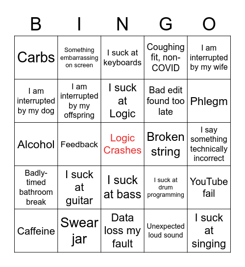 COVERAGE LIVE Bingo Card