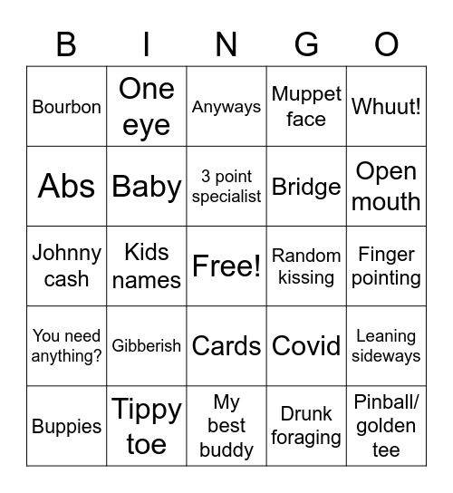 Beiter Bingo Card