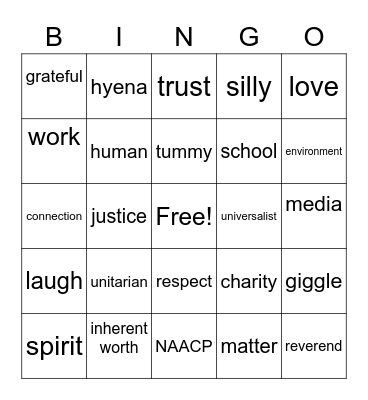 Unmasked 2 Bingo Card