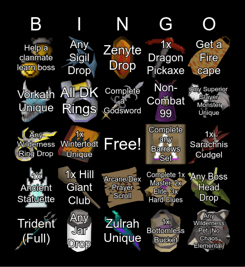 Stoners Inc Bingo Event Bingo Card