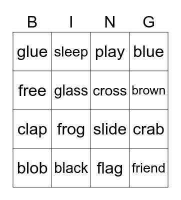 ss3 od1 Bingo Card