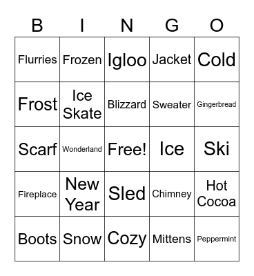 Ascent on Steamboat Bingo Card