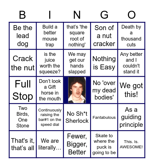 BOB Bingo Card