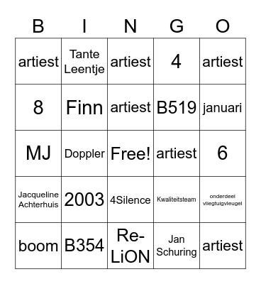 Technology Base BINGO Card