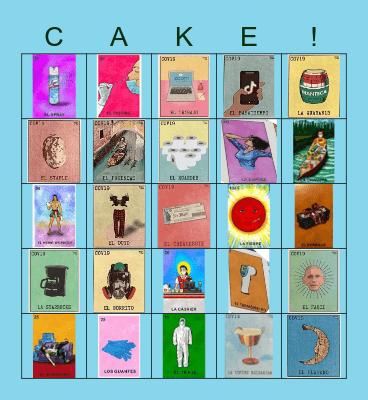 Pandemic Loteria - Rraully Kings Party Bingo Card