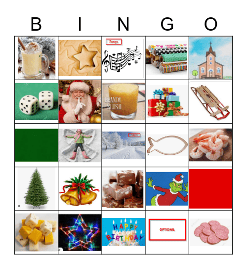 Lenius Christmas BINGO Card