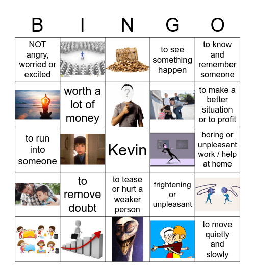 Super Earo Part 2 Bingo Card