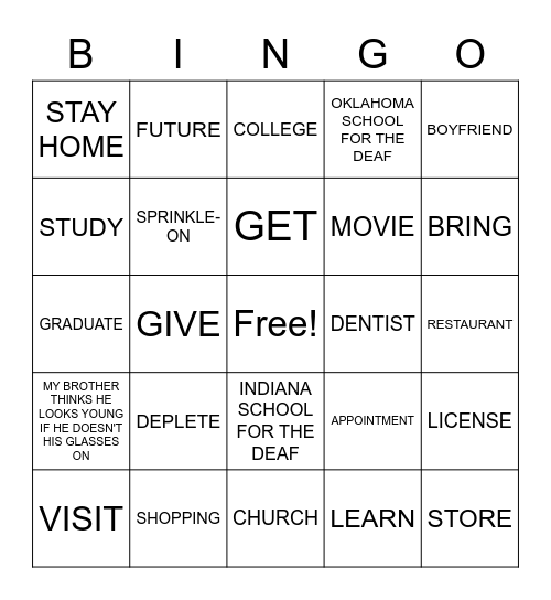 midterm review Bingo Card