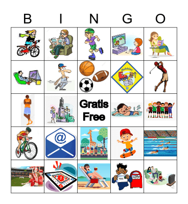 Pasatiempos Bingo Card