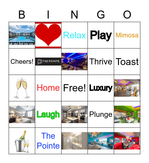 Bubbles and Bingo Card