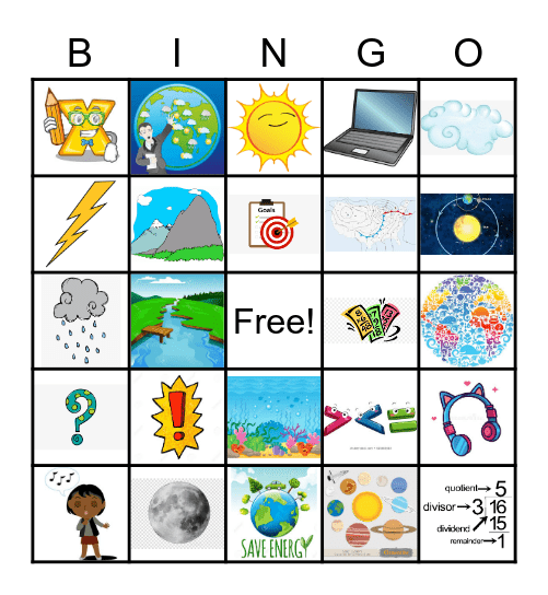 Friday Funday #1 Bingo Card