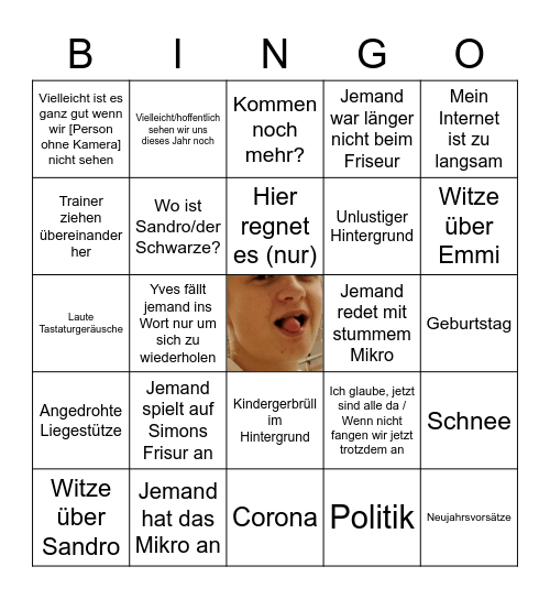 Judo Zoombingo Card