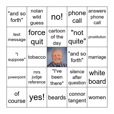 palmer bingo Card