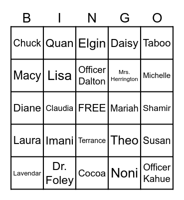 LITERARYBRANDADVERTISING.COM Bingo Card