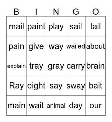 Unit 4 Week 1 Bingo Card