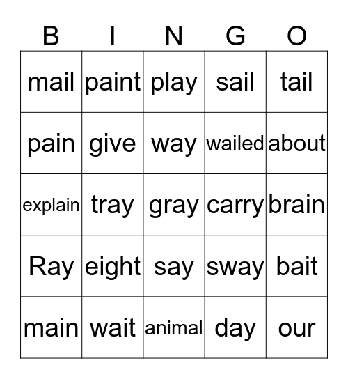 Unit 4 Week 1 Bingo Card