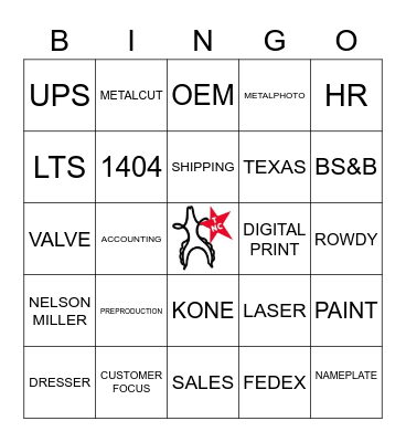 TNC BINGO Card