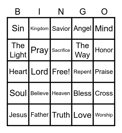 A.S.K. Bingo Card