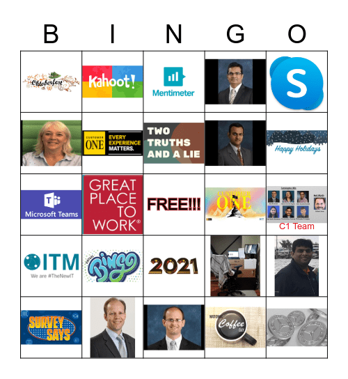 CustomerOne BINGO Card