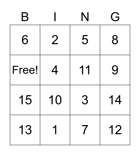 Tongtong and Yaning's baby Shower Bingo Card