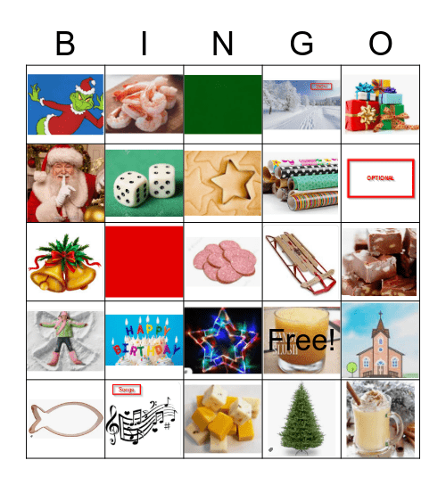 Lenius Christmas BINGO Card
