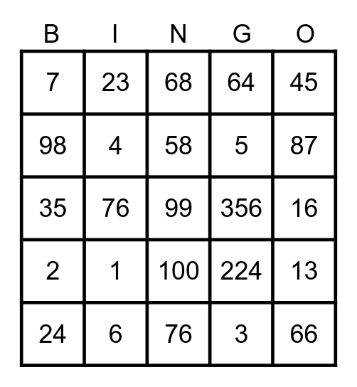 Play Bingo Happily1 Bingo Card