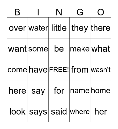 Beginning SIPPS 2nd quarter/2 Bingo Card