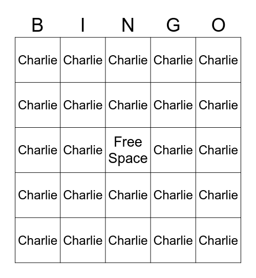 Bottom Bingo Card