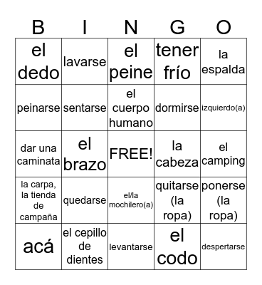 ASD2 Capítulo 2  Bingo Card