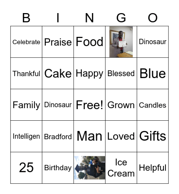 Happy Birthday Bingo Card