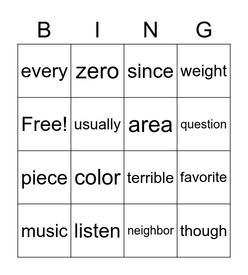 Mason 1.12 Bingo Card