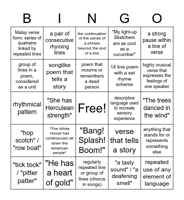 Device-O Bingo Card
