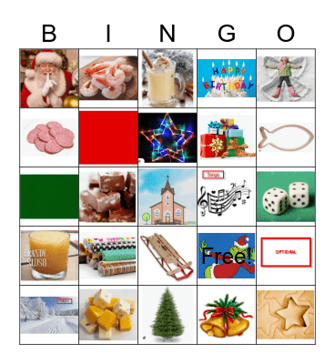 Lenius Christmas BINGO Card