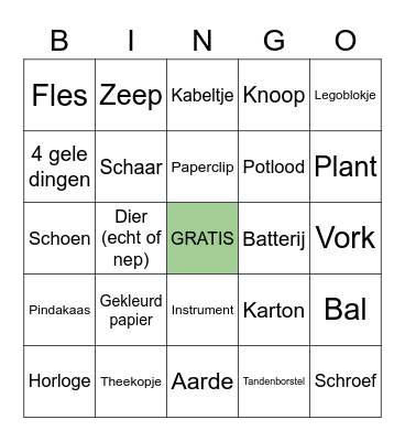 CASA Bingo! Bingo Card