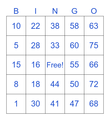 PEMBROKE PINES BINGO: GROUP 10 Bingo Card