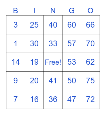 PEMBROKE PINES BINGO: GROUP 12 Bingo Card