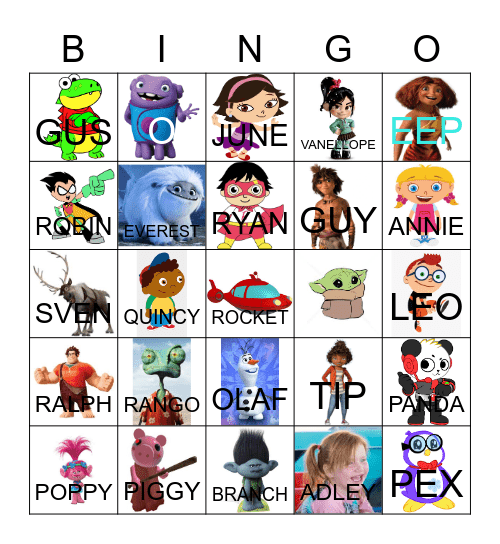 OKUWHA'S BIRTHDAY Bingo Card