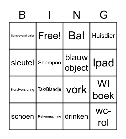 TV2B Bingo Card