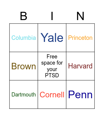 Ivy Dates🥰 Bingo Card