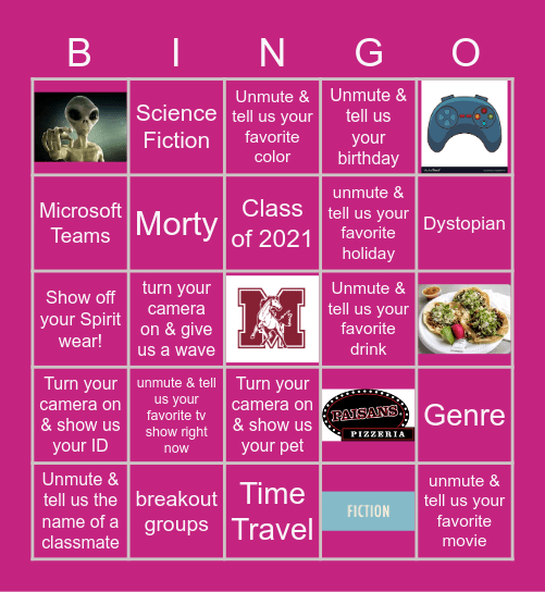 BINGO! CORTES THIRD HOUR EDITION Bingo Card