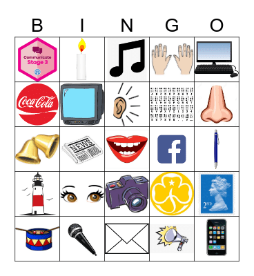 Brownies Communicate Bingo Card