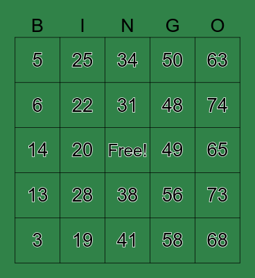 KJ New Year Party - Team 4 Bingo Card
