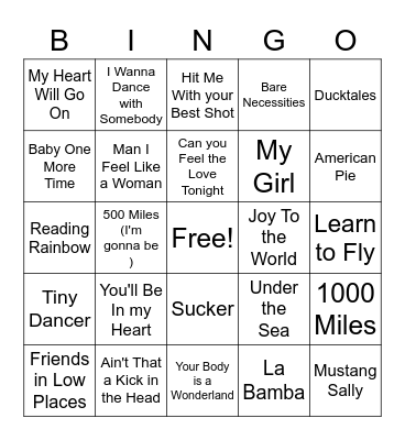 I'm Gonna Win a Gift Card Bingo Card