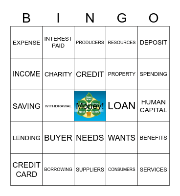 FINANCIAL BINGO Card